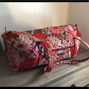 Vera Bradley large travel duffel